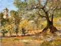 オリーブの木 フィレンツェ印象派 ウィリアム・メリット チェイス風景